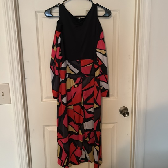 Jete. Cold Shoulder Dress with Cutout - Picture 3 of 3